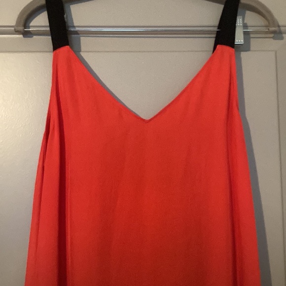 Rag & Bone| Red Zoe Asymmetric Shift Dress| Sz S|P - Picture 4 of 9